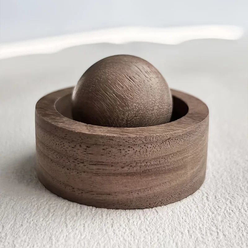 Car & Home Essential Oil Diffuser - Made of Wood Mini Cute Natural Fragrance Diffuser Suitable for Bedroom Living Room Bathroom