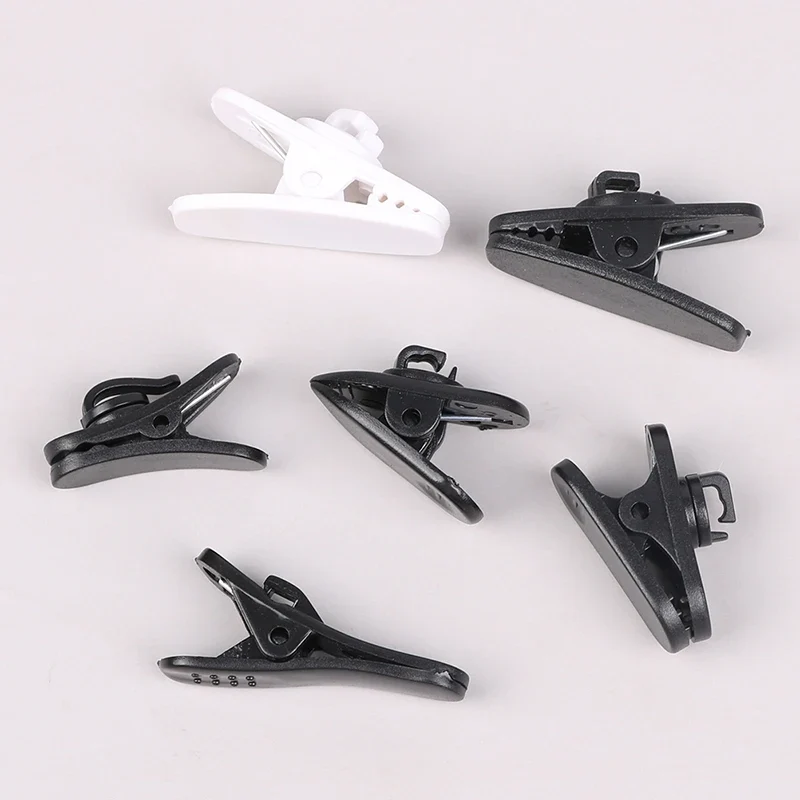 10PCS Earphone Cable Wire Clip Cord Collar Plastic Nip Clamp Organization Holder Headset Audio Line Protable