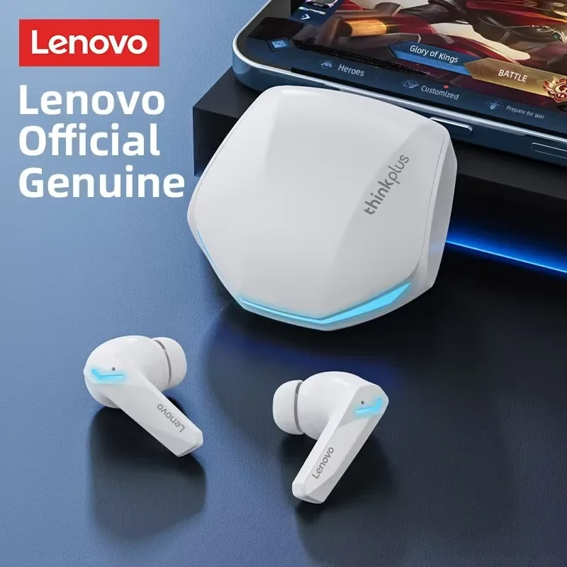 Choice Lenovo GM2 Pro TWS Bluetooth Headphones Long Endurance With Low Latency Headphones Smart Touch With HIFI Sound Earbuds