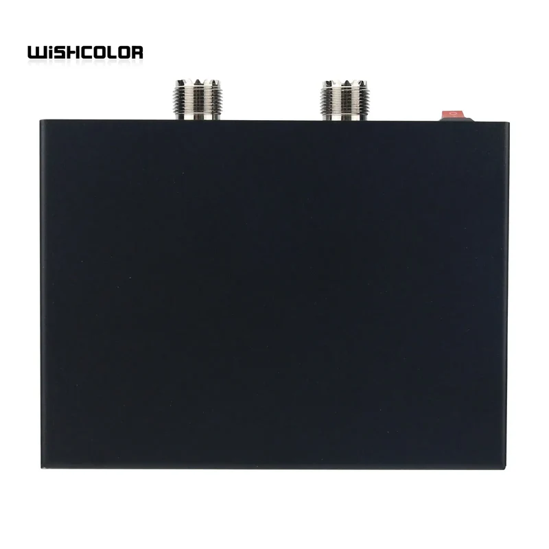 Wishcolor CQV-SWR-508 200W 1.8-54MHz Digital SWR & Power Meter 4.3-inch IPS Color Screen Standing Wave Meter for Ham Radio