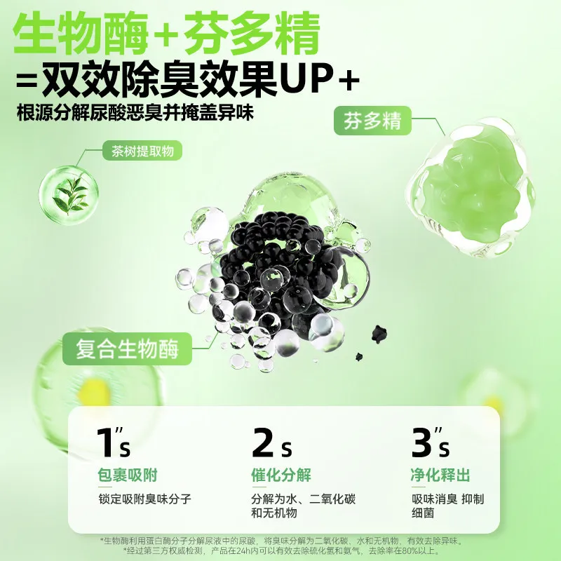 Pet deodorant, deodorant, deodorant, fragrance retaining, general antibacterial, urine removing, odor removing, spray, clear air