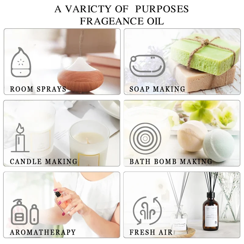 EUQEE 118ml Essential Oil Palo Santo Aromatherapy Essential Oils for Diffuser Soap Candle Making Air Freshener– with Dropper