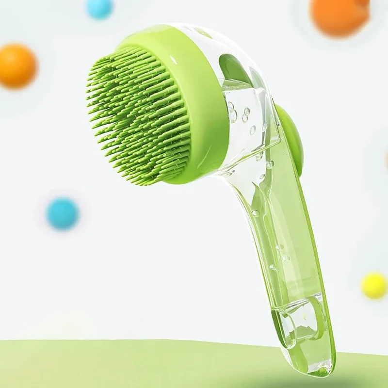 Pet Bath Brush for Small Dogs & Cats: Specialized Dog Washing Tool, Massage Scrub Brush - Pet Bathing Essential for