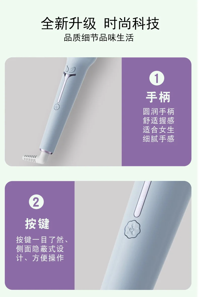 Foreign trade cross-border 32m full-automatic curling iron negative ion does not hurt hair groove electric curling iron perm female big wave