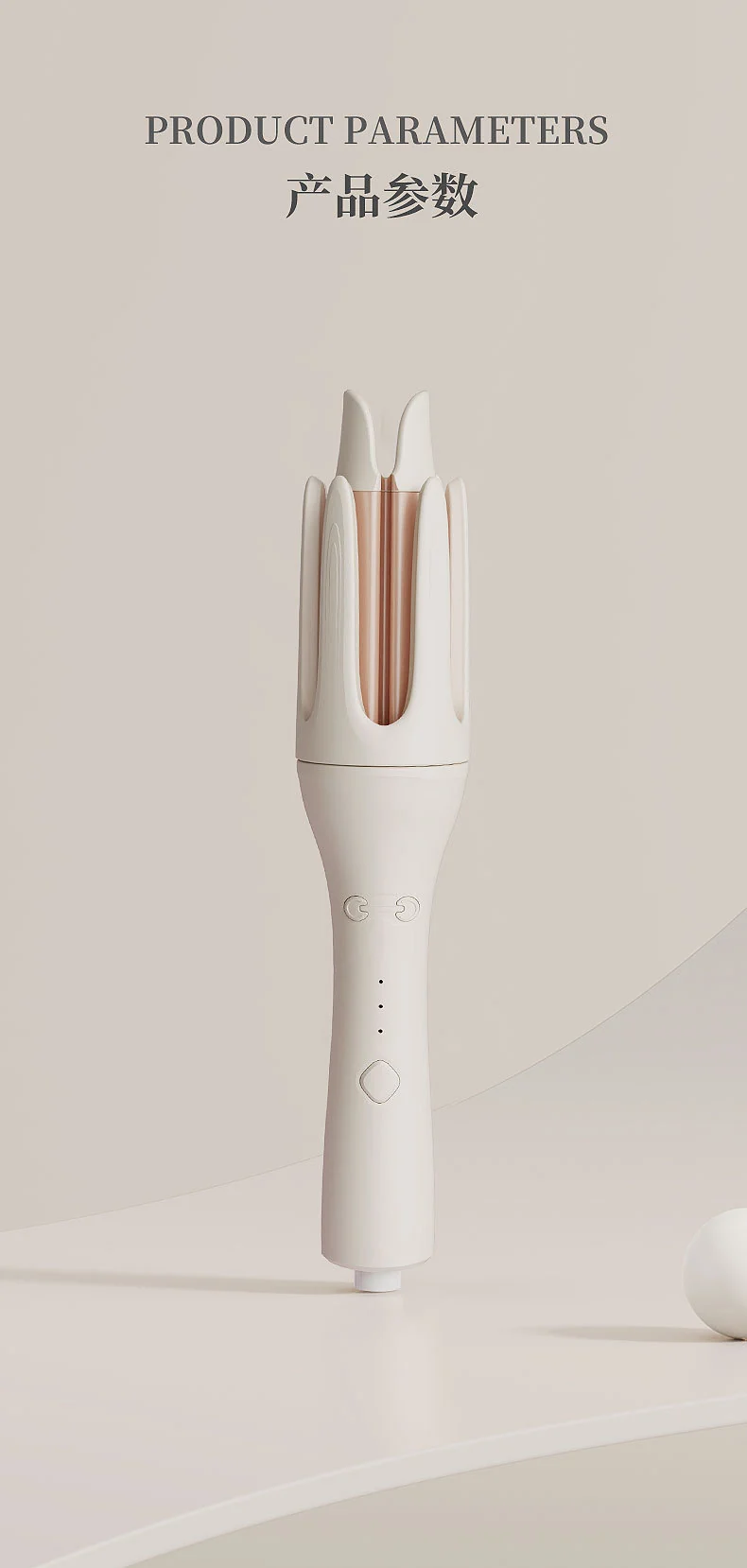 Factory Direct Supply Curling Iron for Big Waves, Fully Automatic Curling Iron, Rotating Korean Style Lazy Electric Curling Iron That Does Not Damage Hair