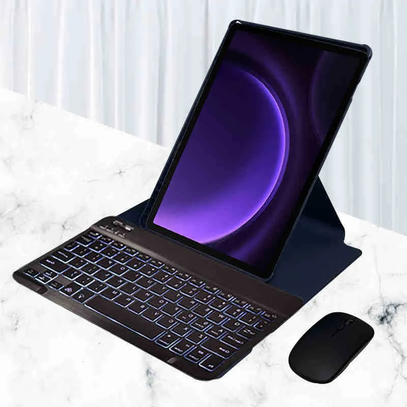 For Lenovo Tab M11 (11 inches) 2024 Bluetooth keyboard rotation protection 360 degrees can be horizontal and vertical