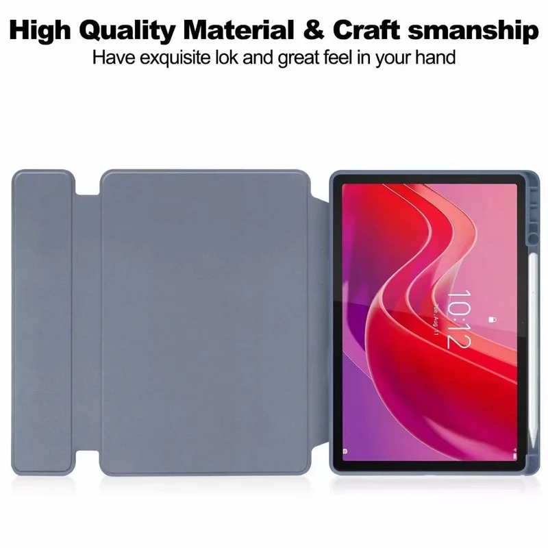 For small new pad2024 11 inch Bluetooth keyboard leather case Lenovo Tab M11 acrylic case with pen slot