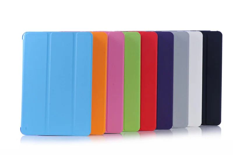 New ipad9.7 protective case 2021pro11 inch tablet protective case tri-fold sleep ultra-thin mini345