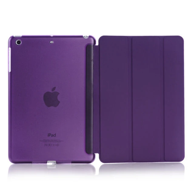 New ipad9.7 protective case 2021pro11 inch tablet protective case tri-fold sleep ultra-thin mini345