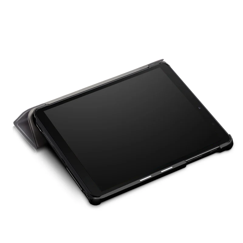 For 2019 Samsung Tab A 8.0 with S pen P200/P205 Flat Leather Case