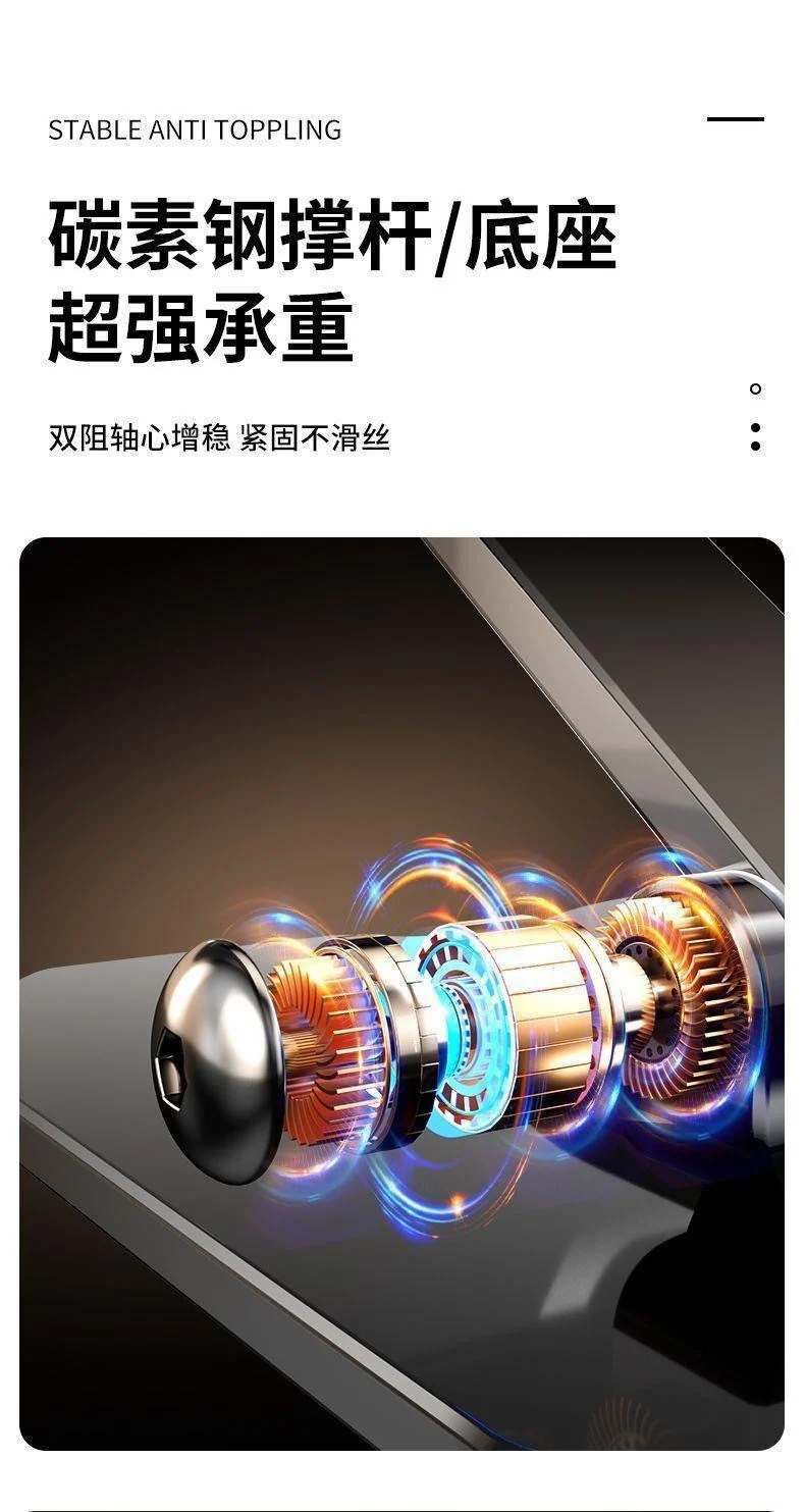 All-Metal Rotating Tablet Stand for Ipad, Tablet Computer Support Stand, Mobile Phone Office Stand, Dedicated for Gaming and Playing Games Like Pubg