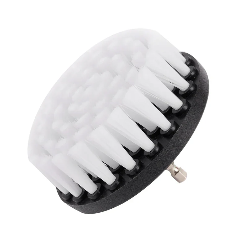 4 Inch Soft Drill Brush Electric Scrubber Drill Disc Brushes Polisher Bathroom Power Cleaning Tools For Carpet Glass Car Tires
