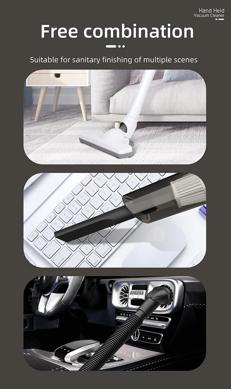 Cross-border vacuum cleaner S9D small household large suction cleaner car wireless portable handheld vacuum cleaner