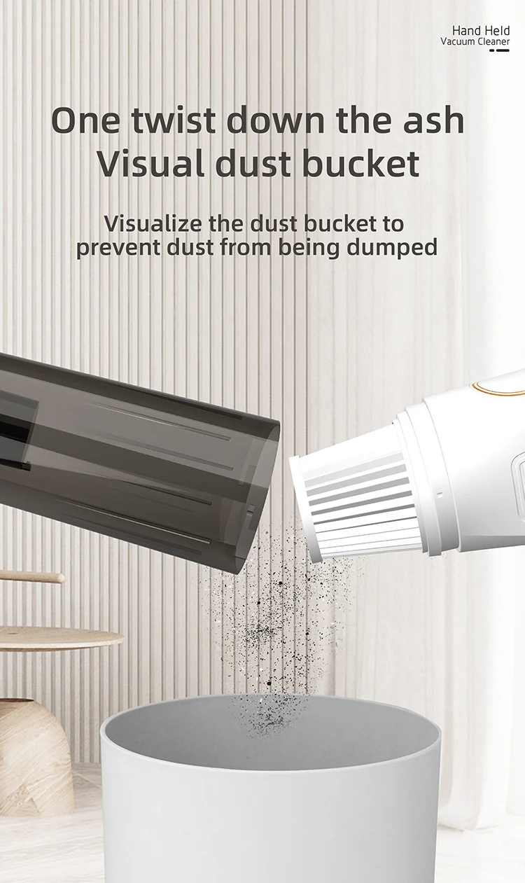 Cross-border vacuum cleaner S9D small household large suction cleaner car wireless portable handheld vacuum cleaner