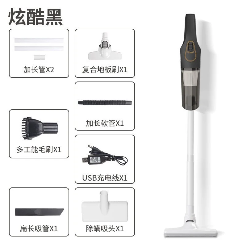 Cross-border vacuum cleaner S9D small household large suction cleaner car wireless portable handheld vacuum cleaner
