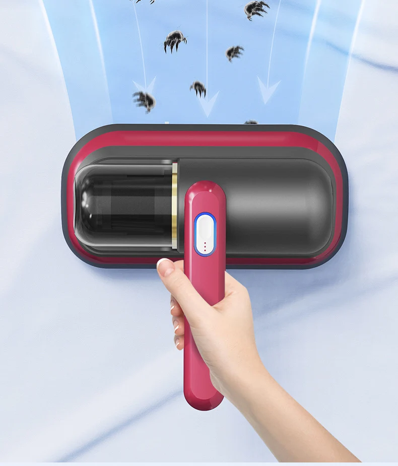 Acaricide household bed wireless high suction ultraviolet sterilizer hand-held vacuum cleaner for acaricide
