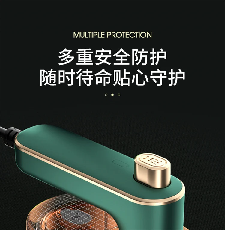 Cross-border Handheld Folding Clothes Ironing Machine Portable Steam Iron Travel Mini Ironing Clothes Artifact Easy to Storage