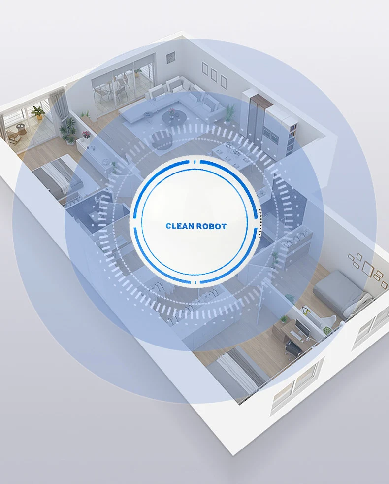 Intelligent Automatic Sweeping Robot Cleaning Mini Lazy USB Charging Home Appliance Robot Vacuum Cleaner