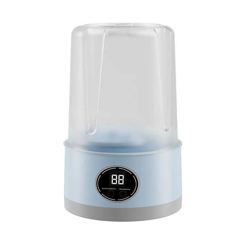 Small Mini Washing Machine Household Fully Automatic Small Washing Machine Washing Socks Mask Desktop Rechargeable Washing Machine
