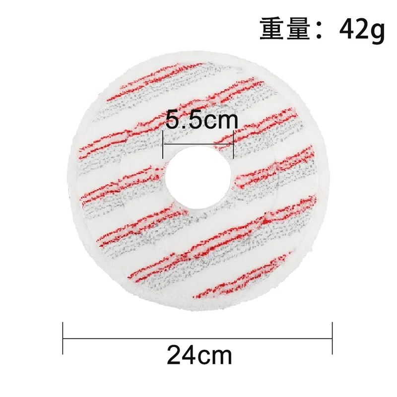 Compatible with Vileda Spin Scrubber Mop Rotating Replacement Mop Cloth Washable Rag Accessories