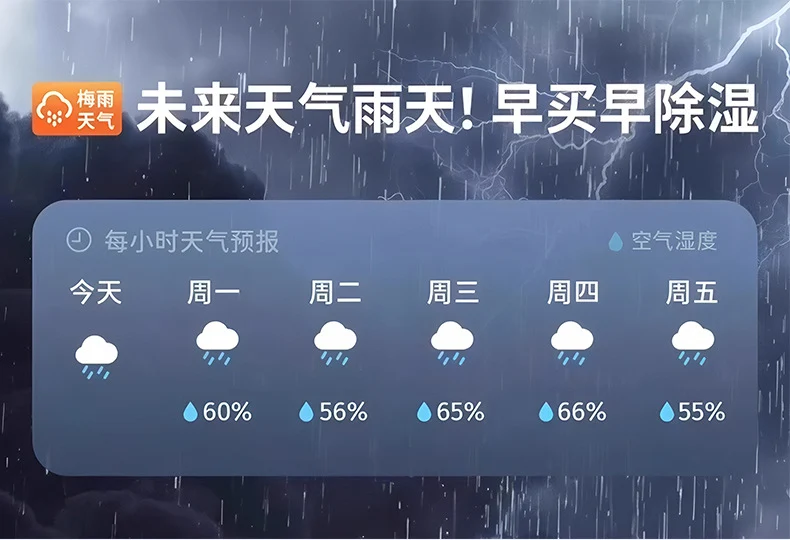 Factory Direct Dehumidifier for Home Bedroom, Small Silent Dehumidifier for Humid Weather, Air Purification, Dehumidification, and Moisture Absorption