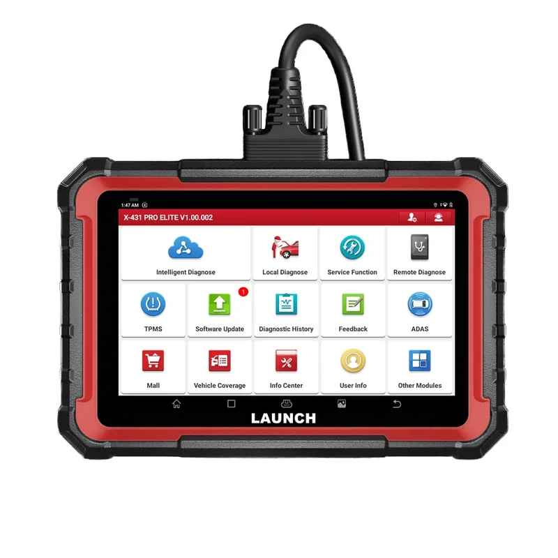 USA EU Warehouse LAUNCH X431 PRO ELITE Car Full System Diagnostic Tools OBD OBD2 Scanner 32 Reset CAN FD DOIP Code Reader