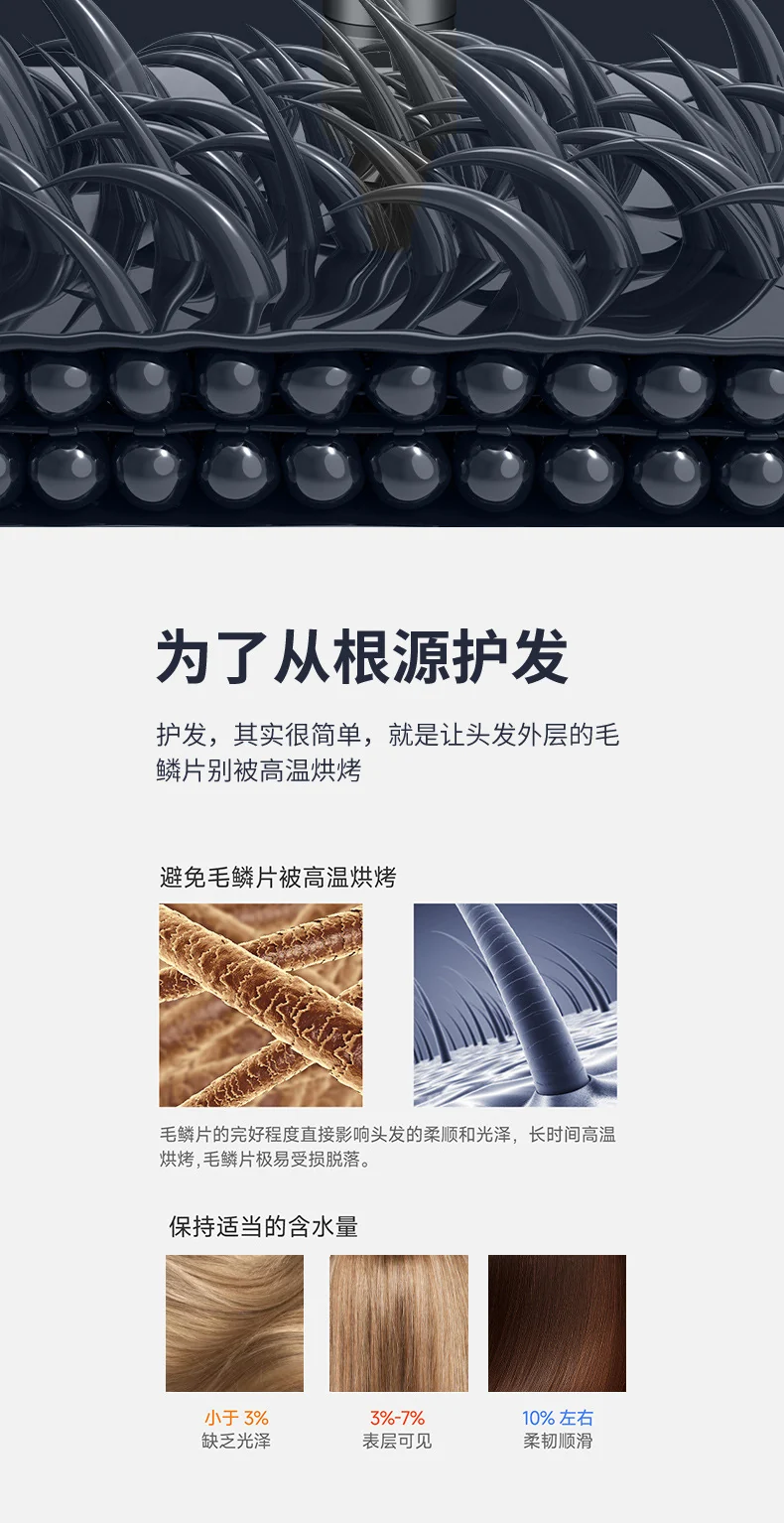 Hair Dryer Home Blue Light Negative Ion Hair Salon High Power Hair Dryer Dormitory Cold and Hot Air Hair Dryer Gift Cross Border