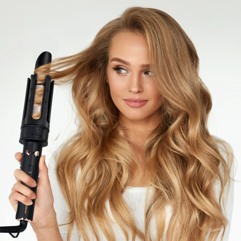 Women's new electric curling iron full-automatic 32mm big wave curling iron lazy constant temperature hair care curling iron