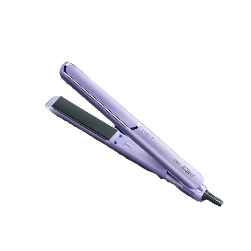A generation of cross-border straight roll dual-purpose hair straightener portable electric splint hair salon household wet and dry curling iron