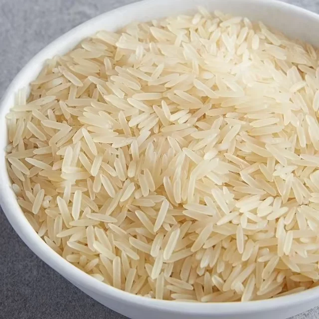 1121 White Sella Basmati Rice Premium Fresh Aromatic Aged Long Grain Soft Texture Non-Sticky Parboiled Export Quality Saanvisha