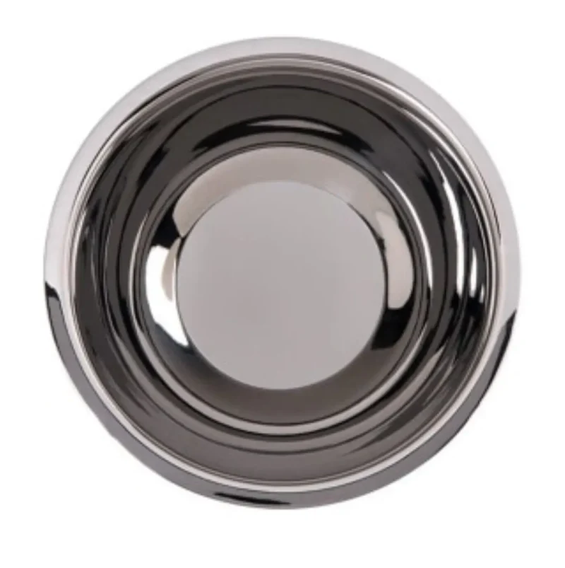 Fruit Metal Bowl Stainless Steel Bowl Stainless Steel Medium Short Footed with Forks for Fruit Snacks for Serving Ice Cream