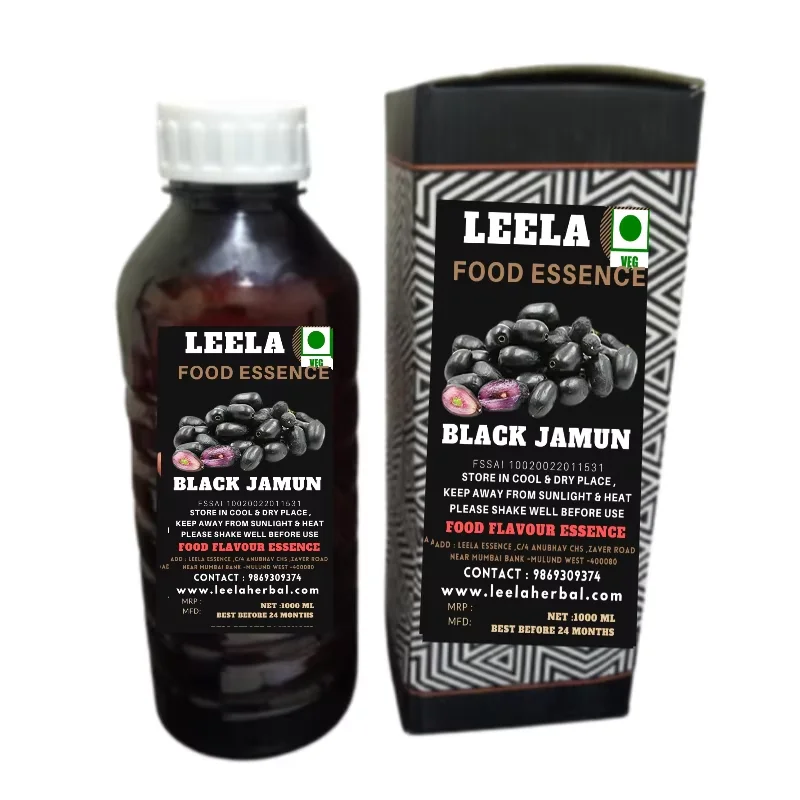 Super Export Quality Black Jamun Flavor Essence 100% Natural Ingredients 12 Month Shelf Life for Food Use