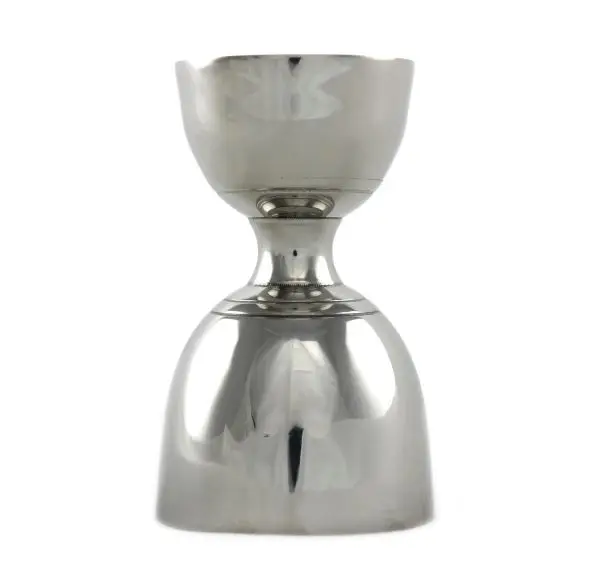 Elegant Stainless Steel Double Jigger Cup Measuring Copper Style for Home Bartender Wine Cocktail Shot Drink Spirit Measure Cup