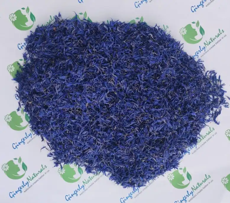 Blue Dried Cornflower petals Exporters From India
