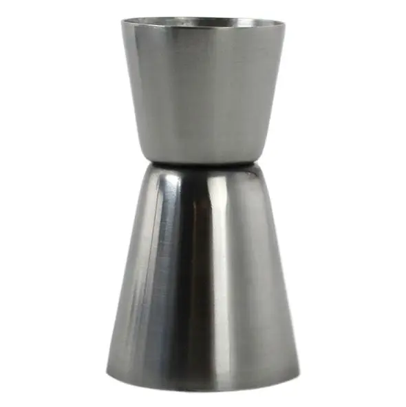 Luxury Stainless Steel Double Jigger Cup Measuring Satin Style for Home Bartender Wine Cocktail Shot Drink Spirit Measure Cup