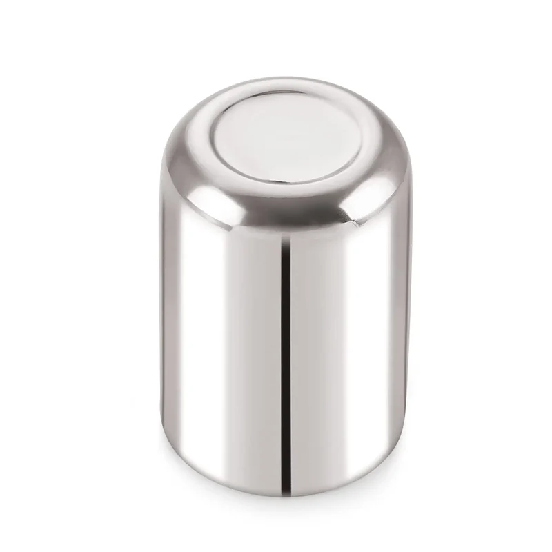 Top Seller Metal Drinking Stackable Durable Party Wine Glasses Stainless Steel Tumbler Cup Drinking Glass Wholesale Bulk Orders