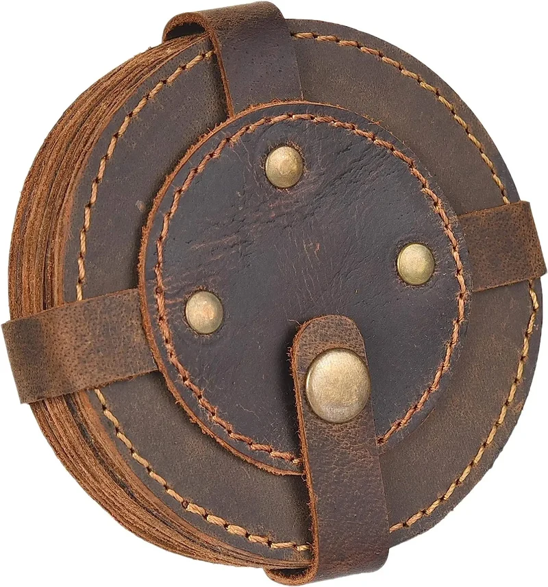 Uniquely Marvelous Design Promotional Leather Hot Drink Coasters Table Decorative Accessories Sale Elegant Leather Mats Pads