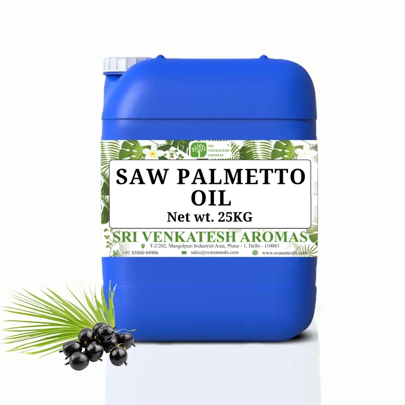 Private Label 1 KG Pure & Natural Organic Carrier Oil Saw Palmetto Essential Oil for Aroma Diffusers Uses & Skin & Hair Care Use