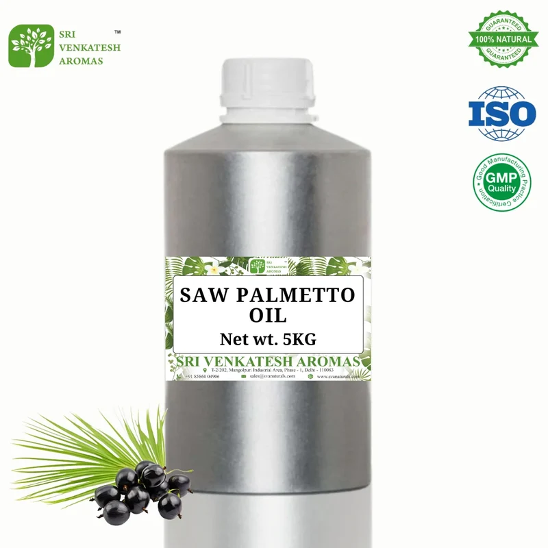 Private Label 1 KG Pure & Natural Organic Carrier Oil Saw Palmetto Essential Oil for Aroma Diffusers Uses & Skin & Hair Care Use