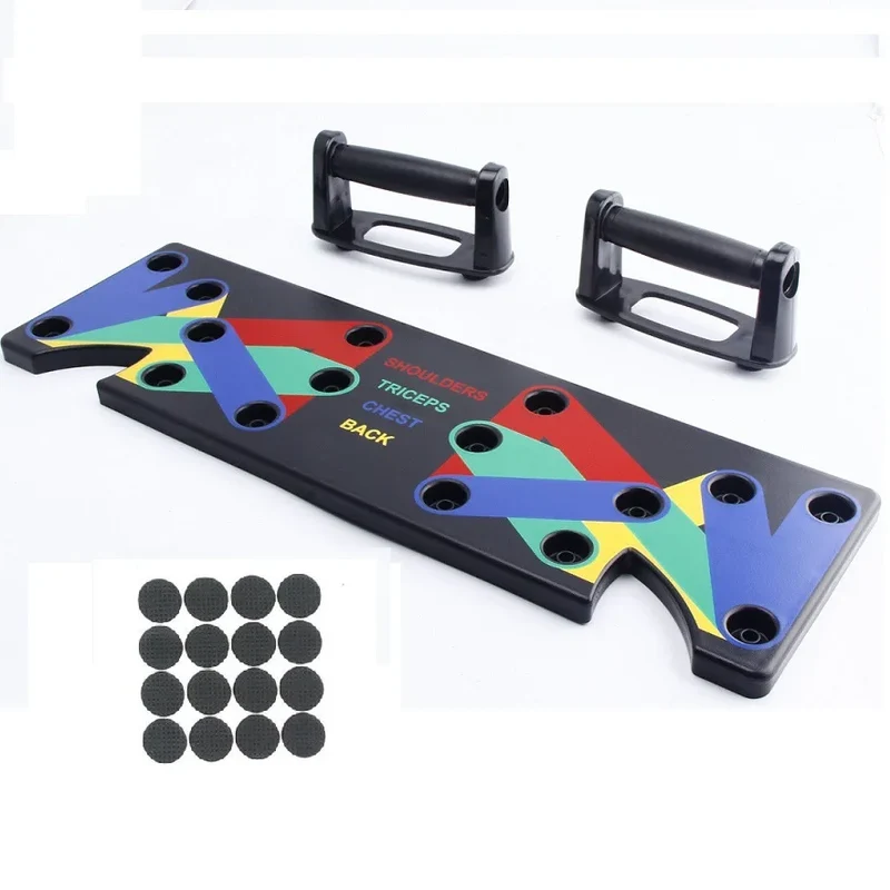 Multifunction Push-up Bars 9 in 1 System Push-up Board Vibration Plate with Push-up