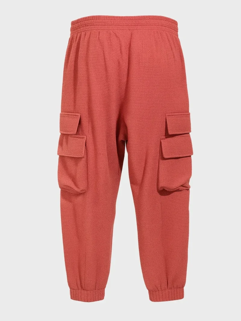 Cargo Jogger for Men Casual Office Home Travel & Outdoor Use Regular Fit Corduroy Eco-Friendly