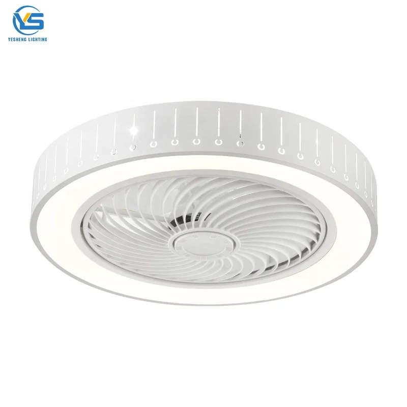732E Smart Ceiling Fan with Remote and Light 50cm 60cm for Bedroom Ceiling Fan with Light Manufacturers