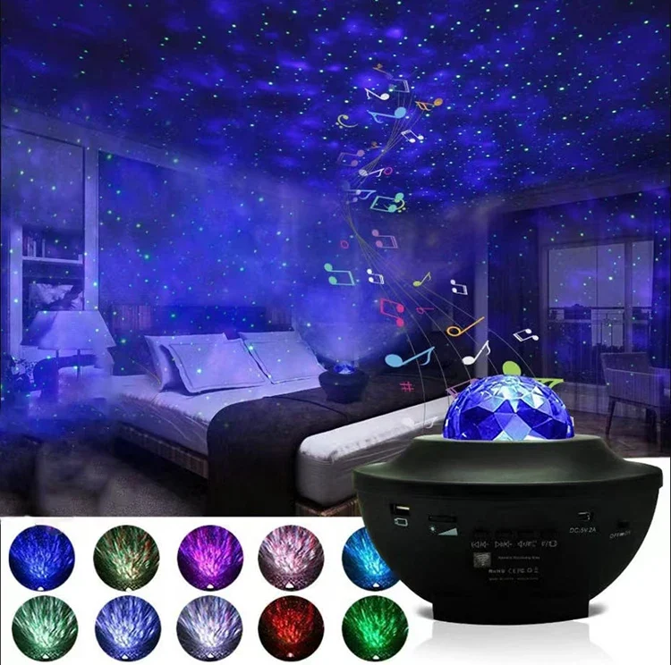 Wholesales Led Laser Decor Smart Music Starry Star Projectors Light Star Projector Light Galaxy Projector for Bedroom Ceiling