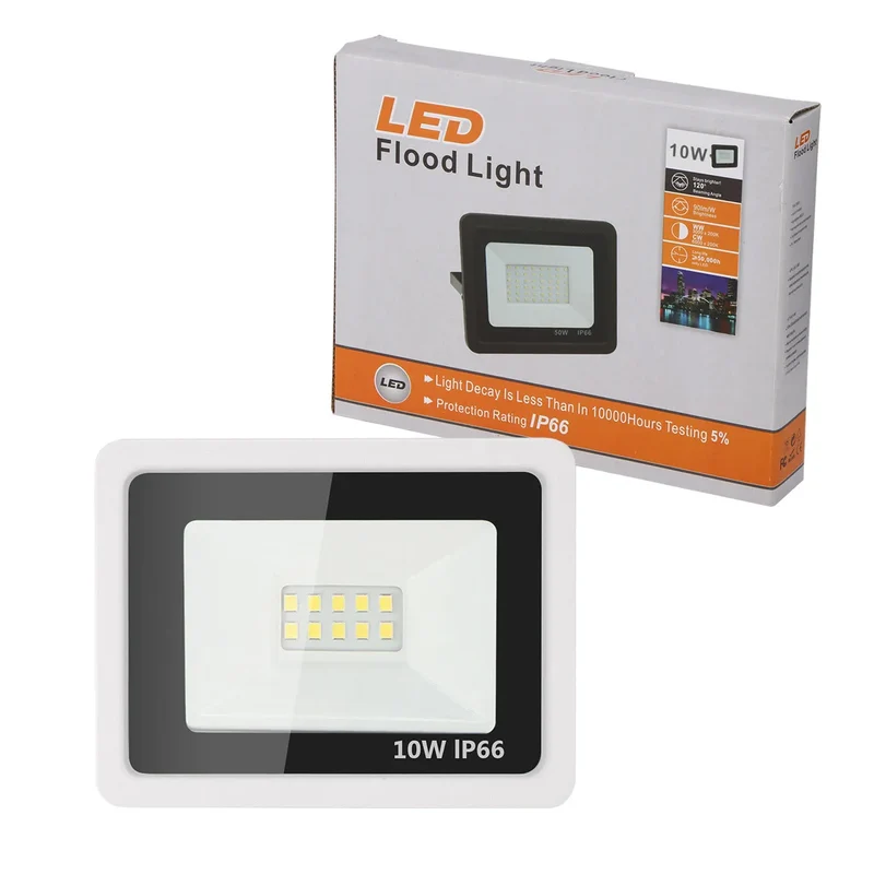 2 Years Warranty DOB Ip66 175-265v Outdoor Led Floodlight Smd 10w 20w 30w 50w 100w 150w 200w 300w Led Flood Light