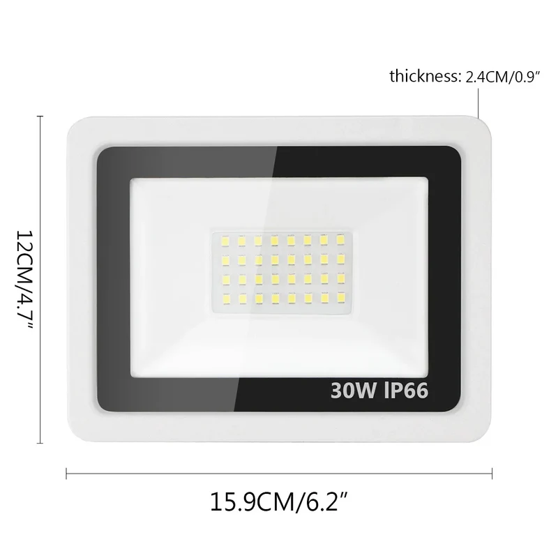 2 Years Warranty DOB Ip66 175-265v Outdoor Led Floodlight Smd 10w 20w 30w 50w 100w 150w 200w 300w Led Flood Light