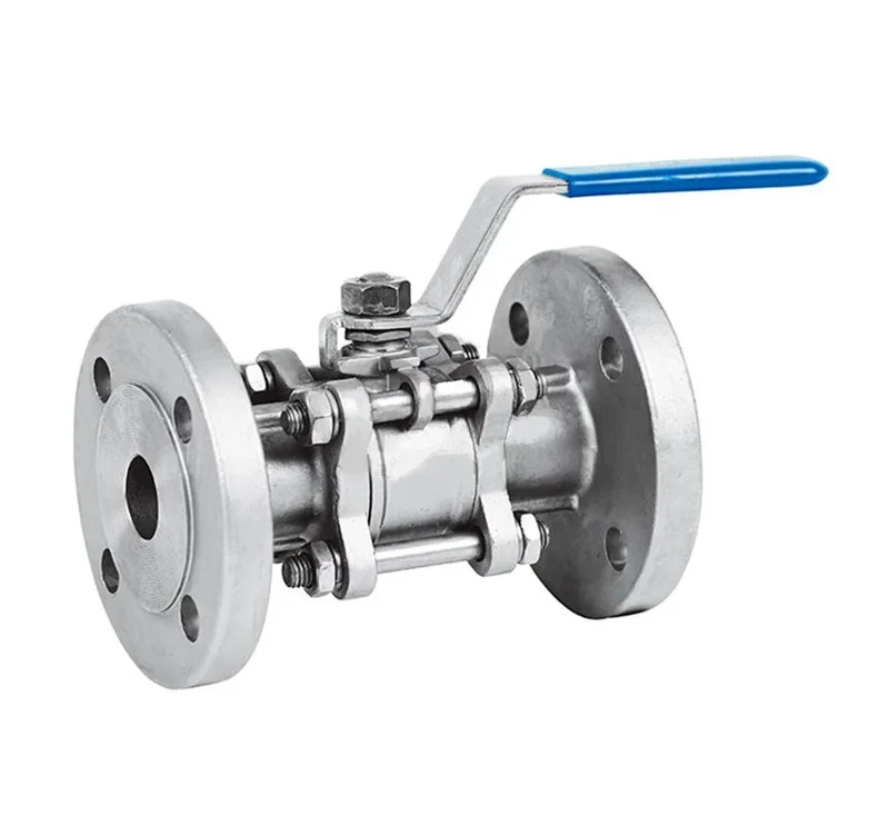 OEM Customizable High-Temperature stainless steel 2 1/2 inch Flanged Ball Valves for Water Treatment Class 150