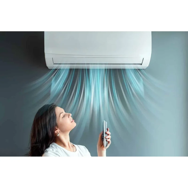 For New Split AC Wall Mounted Air Conditioner Electric for Room Garage Outdoor Use EU/US Plug Cooling Only Variable Frequency
