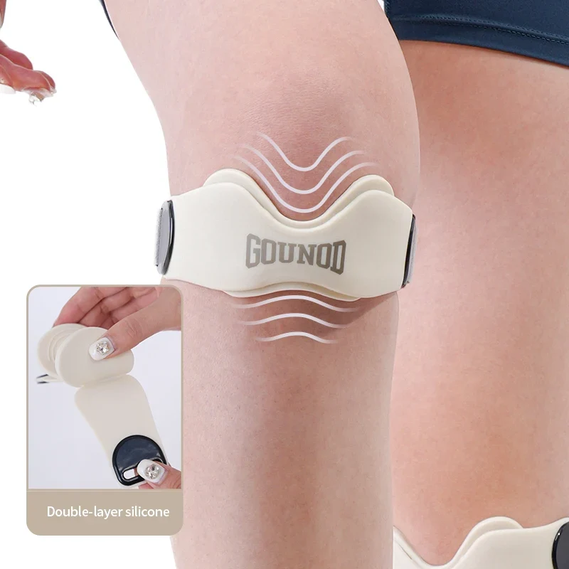 New Butterfly Silicone Patella Strap for Knee Pain Relief & Patellar Tendon Support for Walking Running Hiking Sports Knee Pads