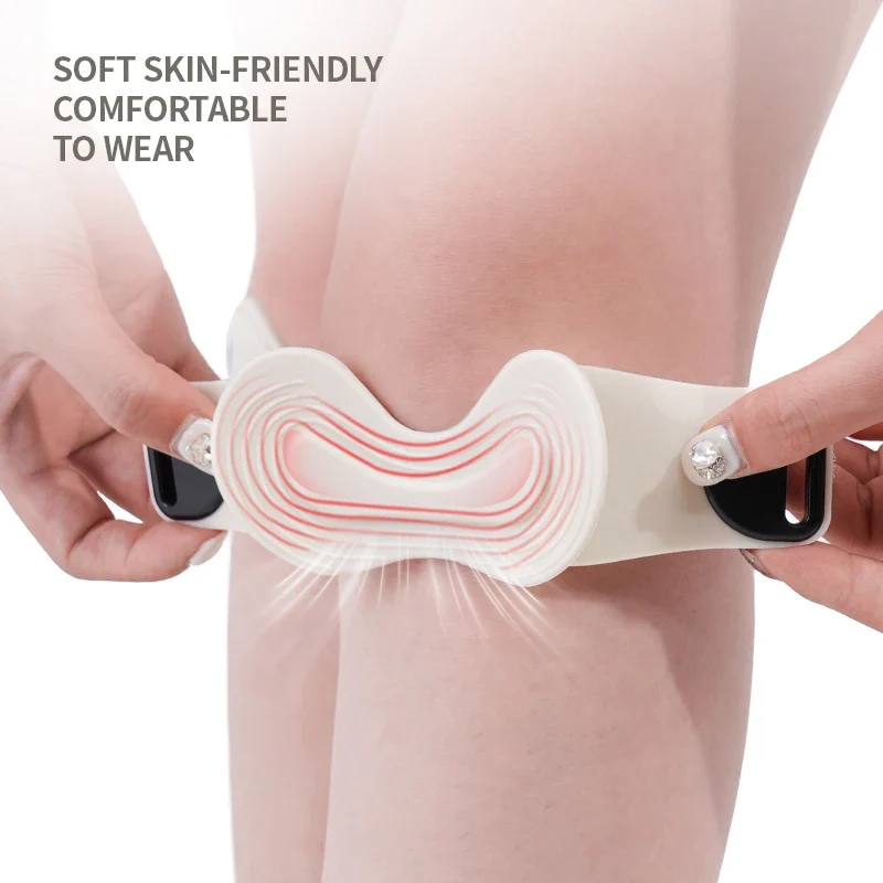 New Butterfly Silicone Patella Strap for Knee Pain Relief & Patellar Tendon Support for Walking Running Hiking Sports Knee Pads
