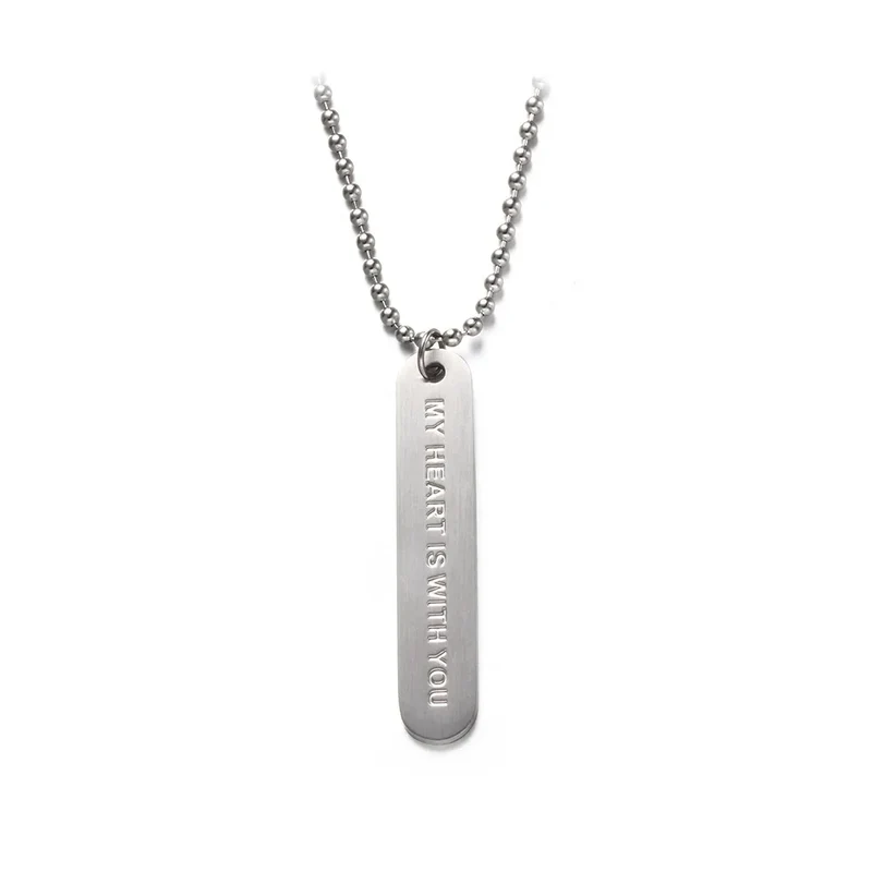 High-quality Stainless Steel Jewelry Trendy Minimalist Vintage Fashion Stainless Steel Custom Jewelry Wholesale Necklace